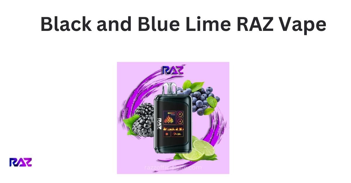 black and blue lime raz