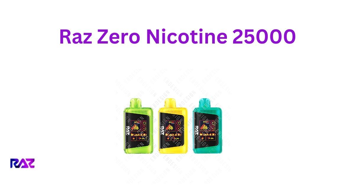 Raz Zero Nicotine 25000