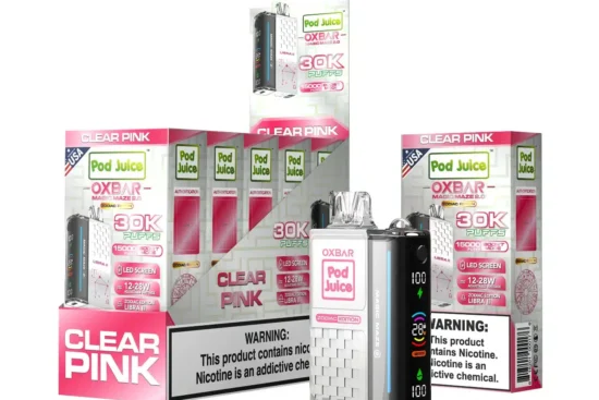 Clear pink Oxbar Pod